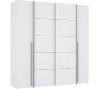 Forte Narago Armoire en Bois Blanc 200,1 x 210 x 61,2 cm