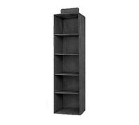 Armoire - noir - 5 Couche - pour tri des vêtements de chambre et Bagure de rangement Sac de rangement Diroir Type de vêtements
