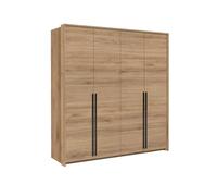 3xE Living Armoire-Penderie, Chêne Sauvage, 210 x 217,2 x 65 cm