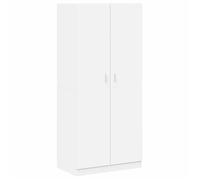 Armoire penderie,Blanc - Garde-robe(1PC)Robuste - Cabinet de chambre - Blanc 90x52x200cm - bois d ’ingénierie Sh6256605