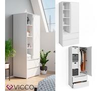 VICCO Armoire Ruben 34592 – Blanc, 80 x 189,9 cm