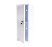 Armoire Pharmacie Murale - Box and beyond - 60x30x20 cm - Métal Blanc - Grande capacité