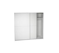 Armoire placard / meuble de rangement coloris blanc - Hauteur 200 x Longueur 180 x Profondeur 60 cm
