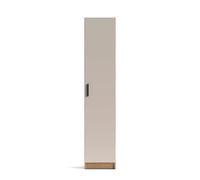 Armoire Placard meuble multifonctionnel 1 portes et 4 étagères