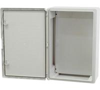 Armoire plastique porte grise 400x600x200mm IP65 PP3008 (P-BOX 4060)