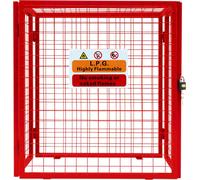 Armoire pliante pour bouteilles de gaz - 90cm x 80cm x 43cm