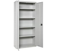 Armoire Polyvalente Simon Rack Rangement Robuste 2 Portes, 4 étagères - Simon Rack