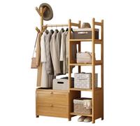 Armoire pour chambre à coucher économiseur d'espace avec tiroirs pour organiser les vêtements et accessoires