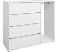 Armoire pour enfants Vicco Ruben Blanc 120x101.9cm avec 4 tiroirs, Model 47723