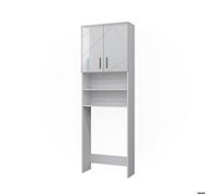 Armoire pour machine à laver Irma, 64x190.5cm, Blanc Haute brillance, Vicco 41576