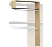 ARMOIRE, référence #101758, ouverte, communicante, avec étagères, portant à vêtements, armoire, dressing, en teck, chambre à coucher, grande
