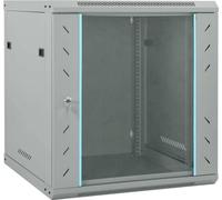 Armoire réseau avec stockage Gris 60 x 45 x 65 cm Acier