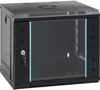 Armoire réseau avec stockage Noir 53 x 45 x 45 cm Acier