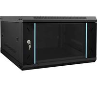 Armoire réseau avec stockage Noir 53 x 60 x 30 cm Acier
