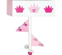 Armoire roba « Princesse » avec bras pivotants, rose