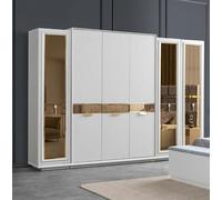 Armoire Shrank avec miroir Armoire de chambre à coucher