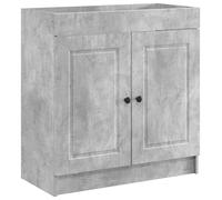 Armoire sous évier de salle de bain Gris béton