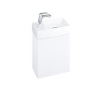 Armoire sous lavabo RAVAK Veda l x h x p 400 x 450 mm x 220 mm Couleur de la façade blanc brillant