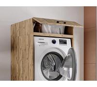 Armoire superposable Roomart, « D1-W-S-ATL », armoire à abattants, armoire polyvalente, L x H x P : 22 x 67 x 66,8 cm,