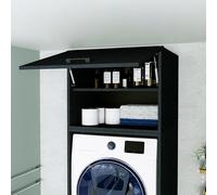 Armoire superposable Roomart, « D2-W-S-ATL », armoire à abattants, armoire polyvalente, L x l x H : 57 x 67 x 66,8 cm,