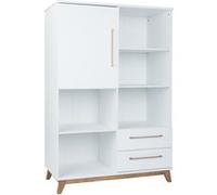 Armoire sur pied Lina blanc Beige G