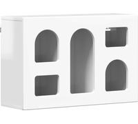 Armoire suspendue avec étagère Blanc brillant 60 x 20 x 40 cm