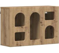 Armoire suspendue avec étagère Chêne artisanal 60 x 20 x 40 cm