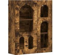 Armoire suspendue avec étagère Chêne fumé 59 x 20 x 71,5 cm
