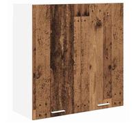 Armoire suspendue de cuisine - vidaXL - Bois ancien - 80x31x80 cm - Rangement spacieux - 2 portes à charnières - Durable