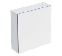 Geberit Armoire haute compacte iCon carrée 45x46,7x15 cm 1 porte Blanc laqué 502.319.01.1