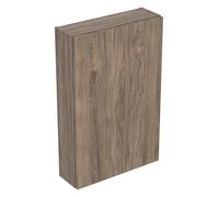 Armoire suspendue Geberit iCon rectangulaire, 1 porte, 45x70x15 cm, 502318, 502.318.JR.1, Couleur: Noyer hickory / mÃ©lamine structure bois