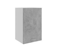 Armoire suspendue Gris béton 39,5x31x60 cm Bois d ingénierie Gris béton G
