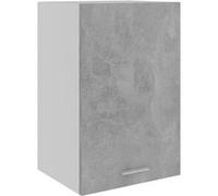 vidaXL Armoire suspendue Lyon Gris béton Bois d'ingénierie 39,5 x 31 x 60 cm