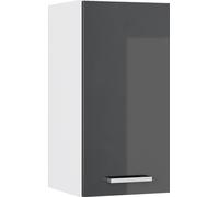 Armoire suspendue Vicco R-Line Anthracite Haute brillance 30cm avec porte, Model 41968