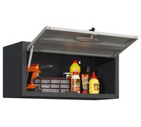 Armoire utilitaire à fixer au mur, porte verrouillable, solution de rangement polyvalente, référence S2057-01-00018
