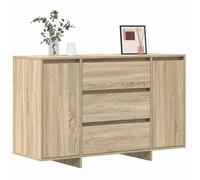 Armoire Vaisselier Durable - Marron - Buffet de cuisine - avec Rangement - Chêne Sonoma - 120x41x75cm - Bois d'ingénierie LH2013952