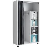 Armoire Vicco Doros Blanc 100x168cm, Model 40639