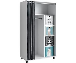 Armoire Vicco Doros Blanc 100x168cm, Model 40639