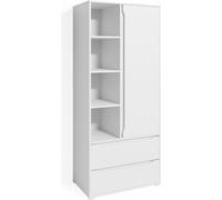 Armoire Vicco Ruben Blanc 80x189.9cm, Model 34592