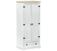 Armoires avec tiroir Blanc 76 x 50 x 170 cm Pin massif