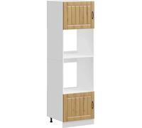 Armoires de four 2 pièces "Lucca" Chêne artisanal Bois d'ingénierie