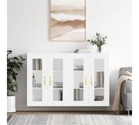 VidaXL 3197921 Armoire de rangement de salle à manger Blanc