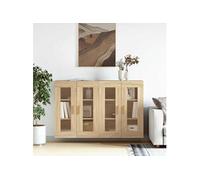 Armoires murales 2 pcs chêne sonoma bois d'ingénierie3197899