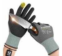 Armor Guys Kyorene Pro 00-840 Gants de protection en nitrile A4 résistants aux coupures, gants de construction et gants en tôle, taille L, 12/PK