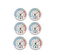 ARMYJY Thermomètre Hygromètre Intérieur/Extérieur Analogique Blanc