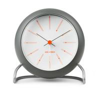 Arne Jacobsen Clocks Horloge de table AJ Bankers Ø11 cm Gris foncé