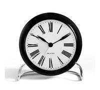 Arne Jacobsen Clocks Horloge de table AJ Roman noir