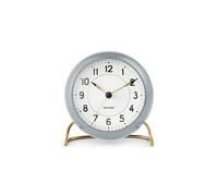 Arne Jacobsen Clocks Horloge de table AJ Station 12 cm gris-blanc