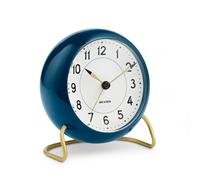 Arne Jacobsen Clocks Horloge de table AJ Station bleu pétrole bleu marine