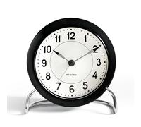 Arne Jacobsen Clocks Horloge de table AJ Station noir